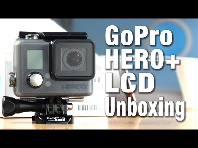 GoPro HERO+ LCD Unboxing and GoPro HERO/GoPro 4 Silver Comparison