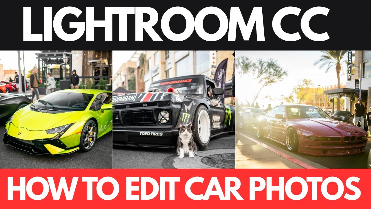 LIVE Lightroom Photo Editing — Turning RAW Car Photos Into Cinematic Shots