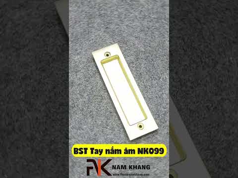 Tay Nắm Âm Cửa Tủ NK099