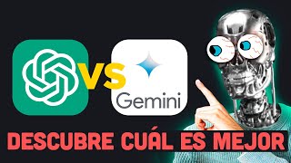 ChatGPT o Google Gemini ¿Cuál es mejor? (Comparación real)