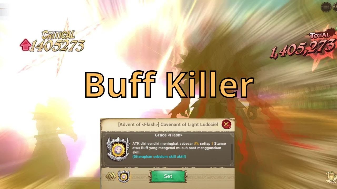 Buff Killer !! Counter Drole PvP 7DS Grand Cross