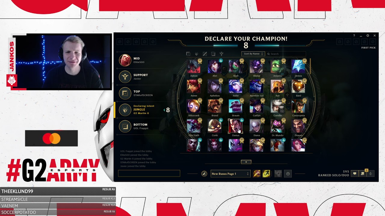 Jankos leaks new G2 coach