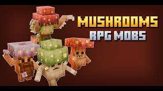 Mushroom mobs in #minecraft | MythicMobs x ModelEngine