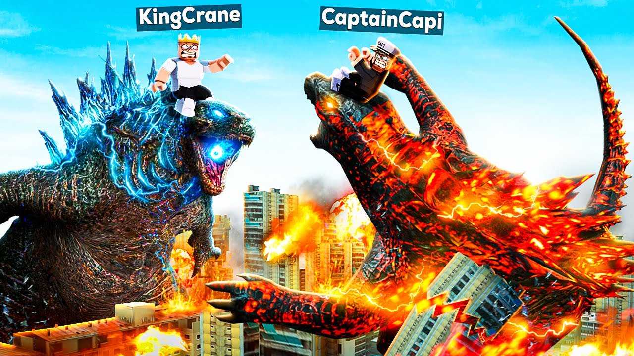 Roblox Super Godzilla Fight! - YouTube