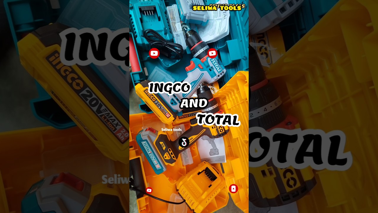 Продукция INGCO и TOTAL — одна и та же. 