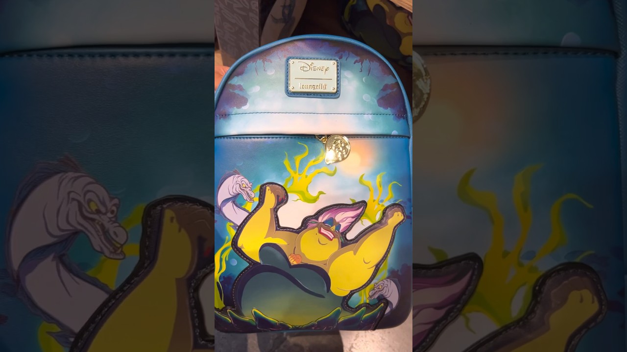 NEW! DISNEY LITTLE MERMAID URSULA LOUNGEFLY AT BOX LUNCH 😱 