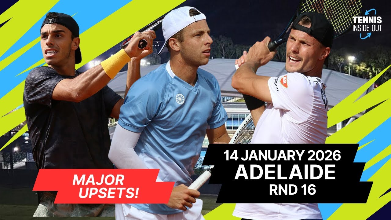 Adelaide ATP 250 - Rnd of 16 UPSETS!