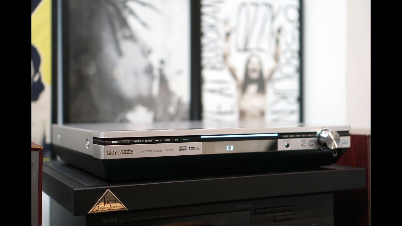Panasonic SA-XR 25 Amplifier & Receiver 100W per 6 channel - Warranty!