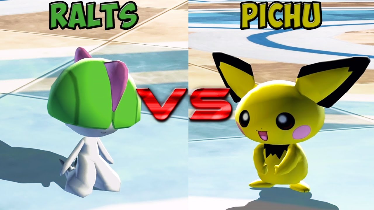 Pokemon battle revolution - Ralts vs Pichu