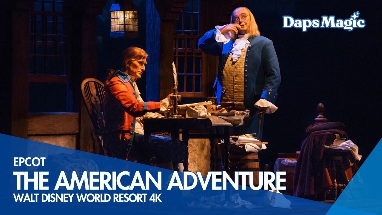 American Adventure | EPCOT | Walt Disney World Resort 4K 🇺🇸✨