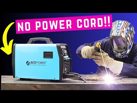 Welding OFF the Grid: ACO Power WELDER!