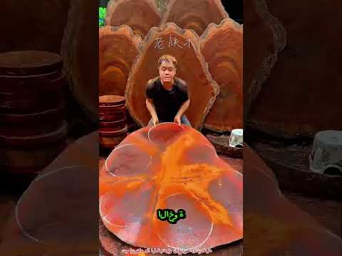صنعت لوح تقطيع قوي لأخي الفقير شاهدوا كيف اكتشفنا حقيقة الخشب المزيف 