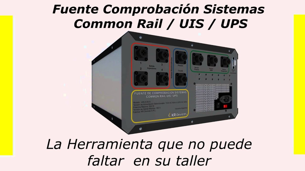Fuente Common Rail UIS UPS KR Devices