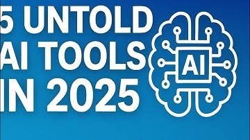 5 Untold AI Tools That’ll Save You Hours Every Day (2025 Edition)