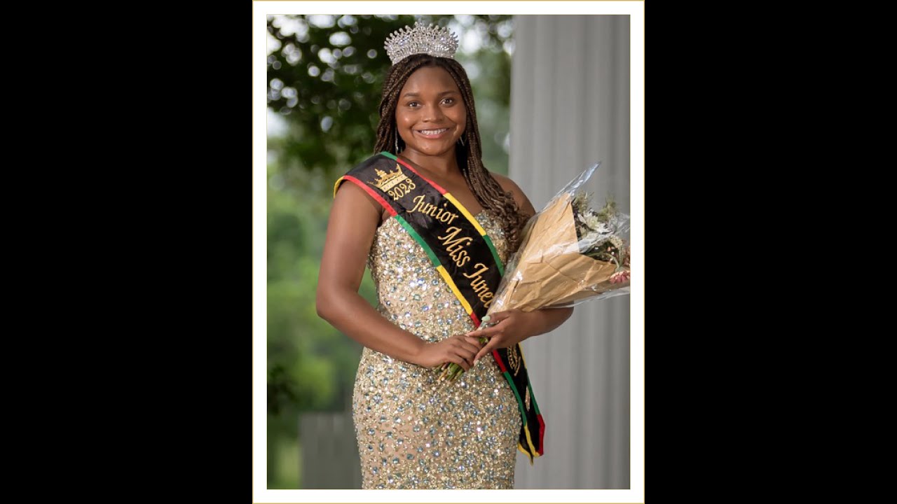 Farewell Remarks from 2023 Junior Miss Juneteenth America, Queen Mariah Smith