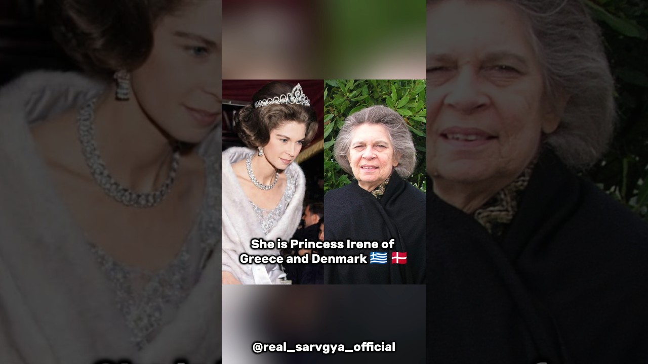 She is Princess Irene of Greece and Denmark 👑🇬🇷🇩🇰 