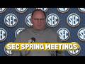 Mike Elko SEC Spring Meetings 2026 Texas A&amp;M Football Coach