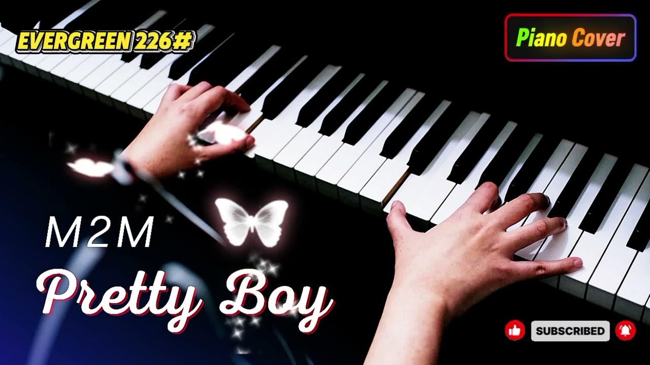 M2M - Pretty Boy | Relaxing Music | Piano Cover | Nostalgia Song