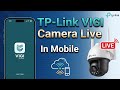 Tp-link VIGI camera live view in mobile | how to add tp-link camera in mobile