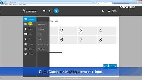 How to insert VIVOTEK camera into VIVOTEK Linux based NVR