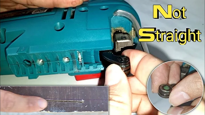 Why the jigsaw not cut wood straight? and the solution