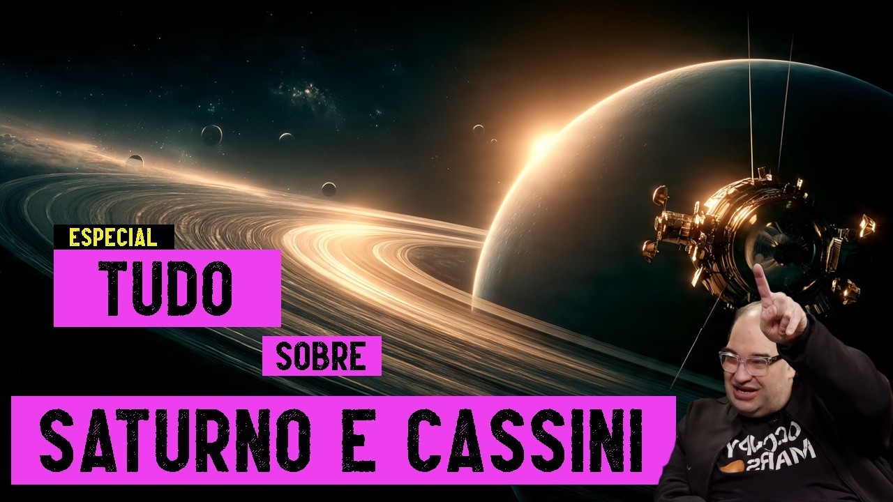 TUDO sobre SATURNO e a sonda CASSINI 🌌A JORNADA da CASSINI #Cassini #Saturno #Astronomia