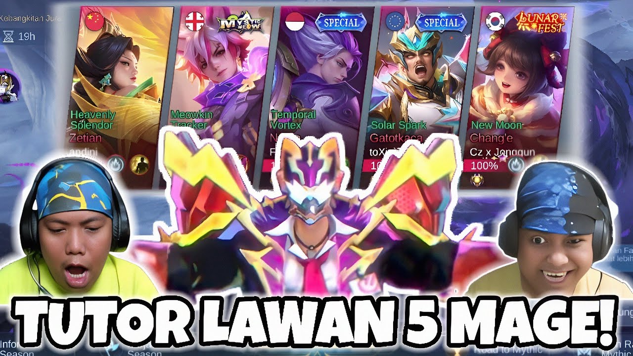 (SOLO RANK) Ketemu Musuh 5 Mage!! Dikira Gampang Ternyata...