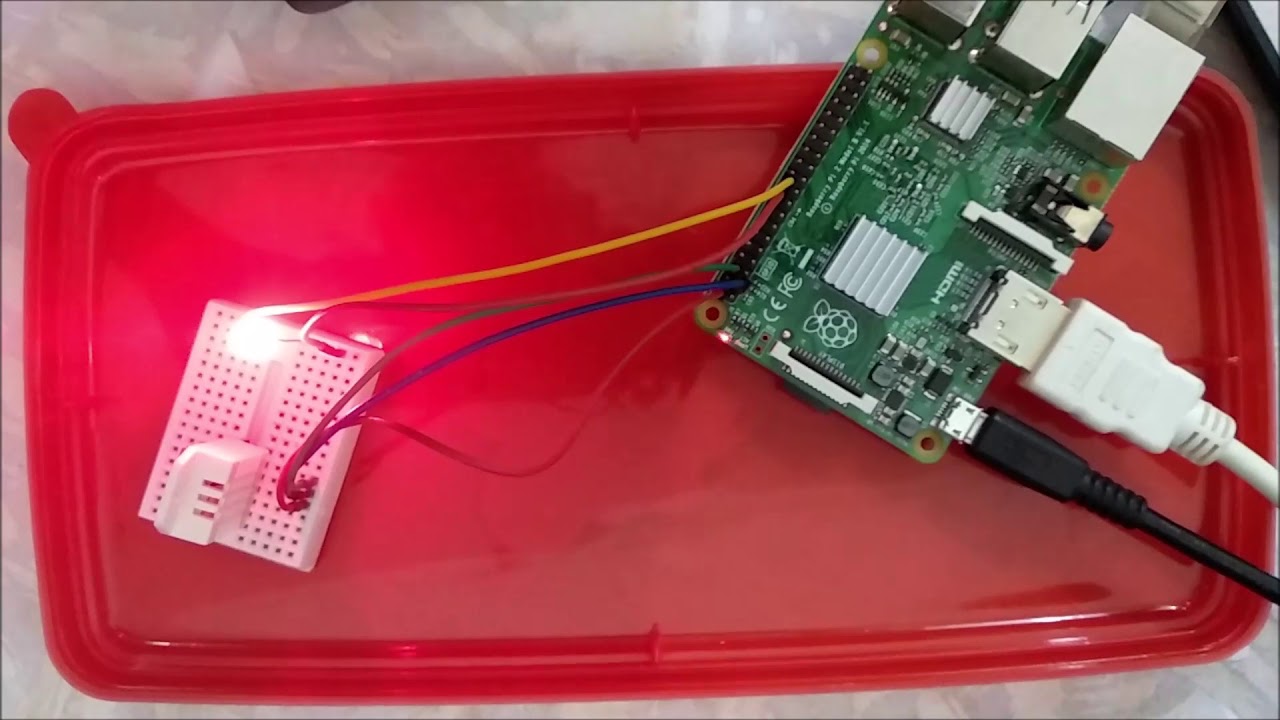 RaspberryPi and DHT22 Sensor