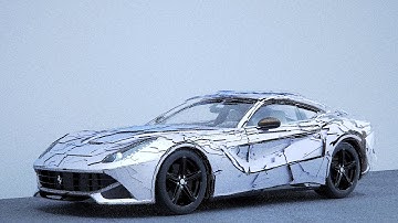 Thinking particles test1 Corona renderer