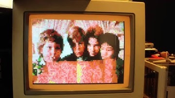 CGA Demo - 640x200x85 - The Goonies