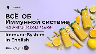 картинка: Всё об ИММУННОЙ СИСТЕМЕ на Aнглийском |  Immune System in English | MEDICAL ENGLISH 