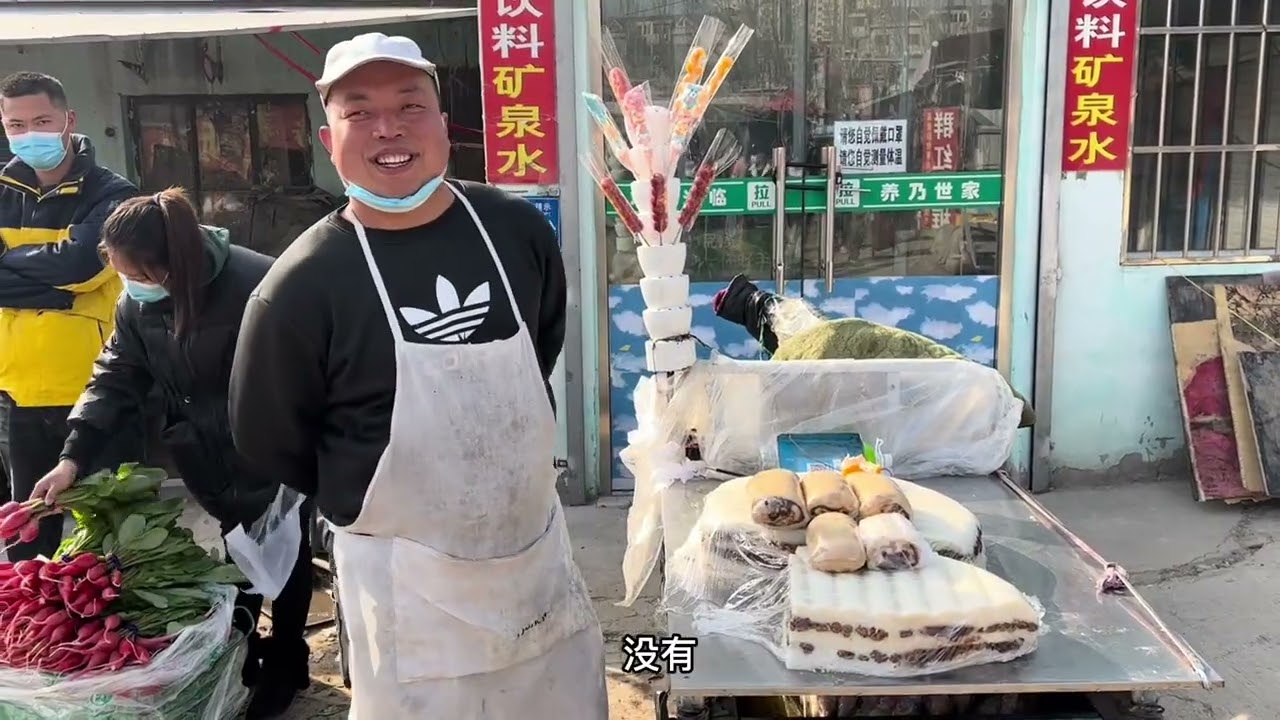 北京房山大集人多热闹，这里啥都有卖的，看看猪肉又好又便宜 #平凡生活 #人间烟火 #赶集