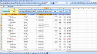 QAD Line Schedule Workbench from Excel - double your productivity - Excel Interface for 18.22.1.10