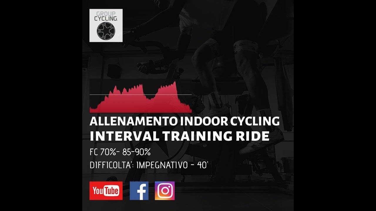 Allenamento Indoor Cycling N°15 - Fartlek 45' - Allenamento specifico su rulli  o spin bike - YouTube