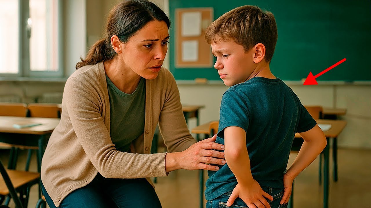 «JE NE PEUX PAS M’ASSEOIR, MAÎTRESSE », le garçon surprend la professeure par ce qui s’est passé...
