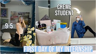 First Day of my Internship Vlog// Starting a 9-5!