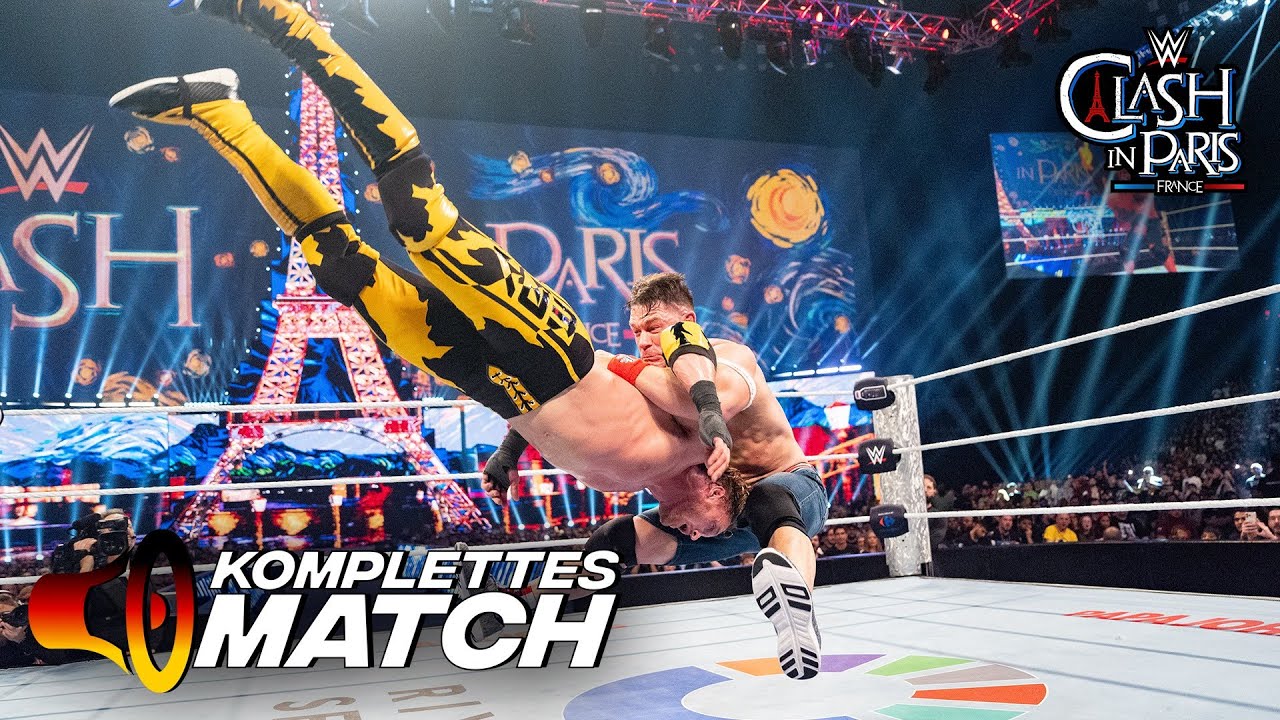 KOMPLETTES MATCH: John Cena vs. Logan Paul: Clash in Paris 2025
