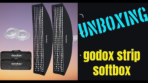 Shining Light on Shadows: Epic GODOX Strip Softbox Unboxing!