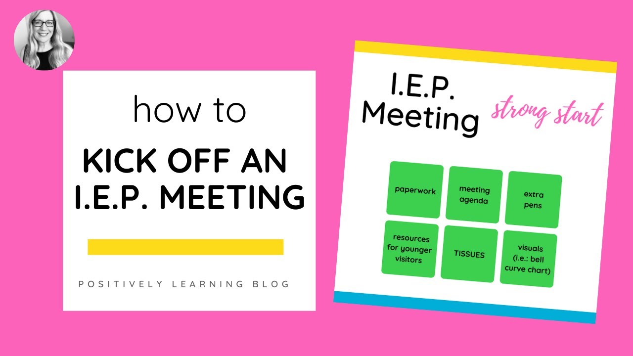 How to Start off an I.E.P. Meeting