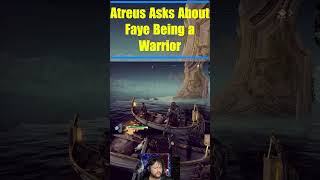 Atreus Asks Kratos About Faye Being a Warrior #gaming #godofwar #norsegods #fun #gameplay #games