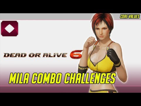 Mila Combo Challenges - Dead or Alive 6 4k60