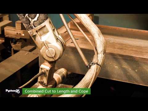 Combined Cut to Length and Cope - PythonX Video