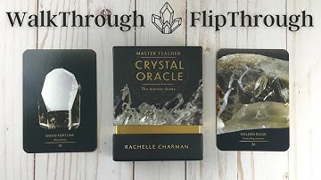 Master Teacher Crystal Oracle 💎 The Master Devas Oracle Cards Flip Through, Oracle Deck Walkthrough