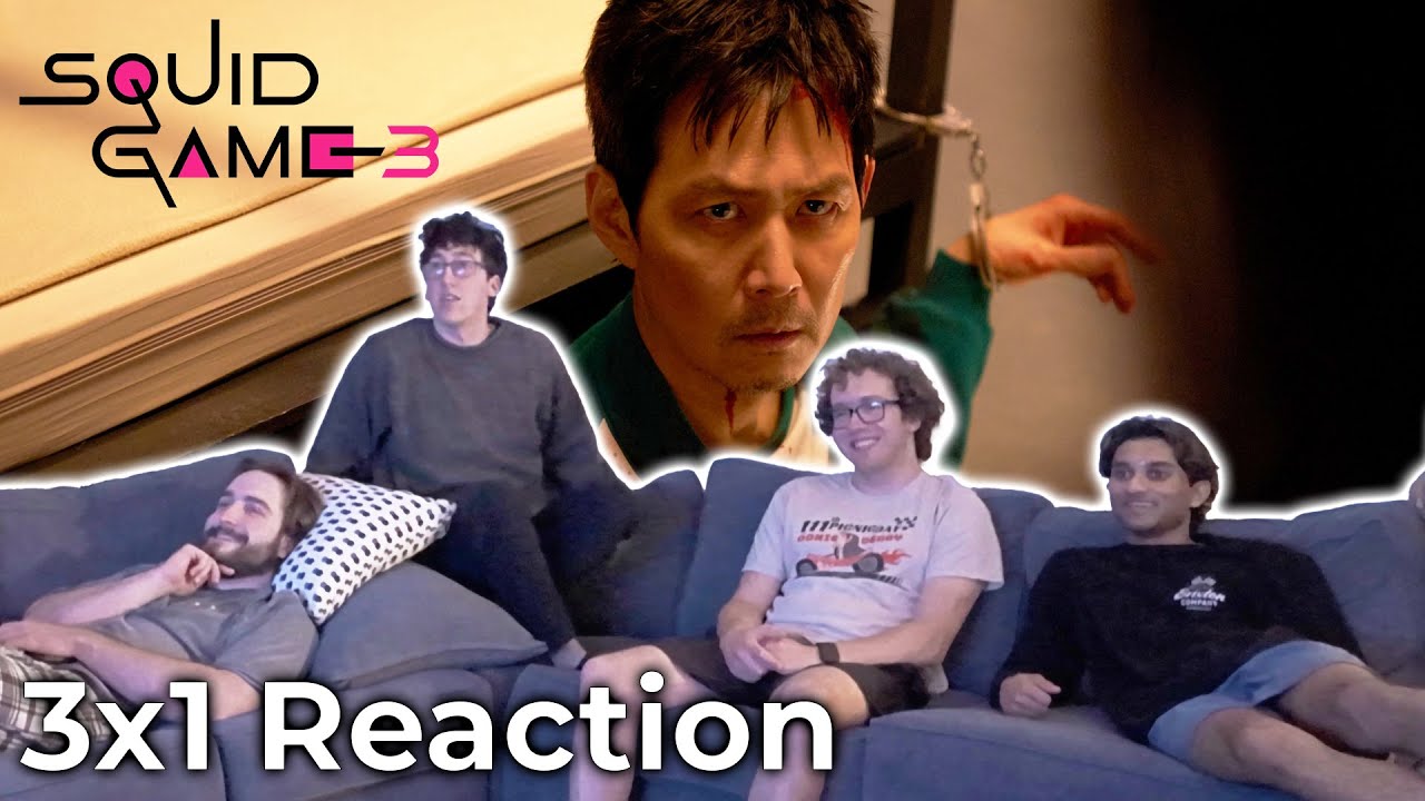 IT'S FINALLY HERE! Squid Game 3x1 "Keys and Knives" | Reaction
