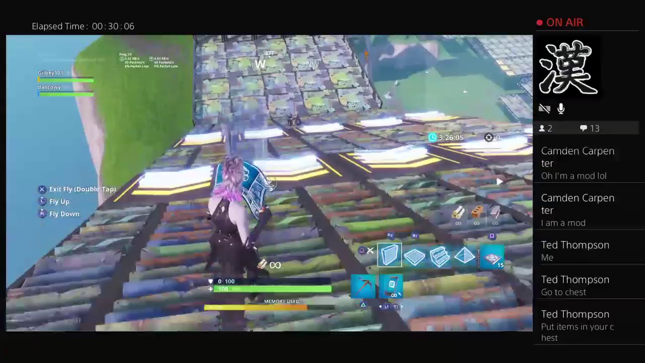 Chillin IM BACK !! CREATIVE MODE