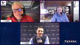 Nick Caserio Says Capitalizing on Week 15's Win is HUGE + Roster Construction | Houston Texans