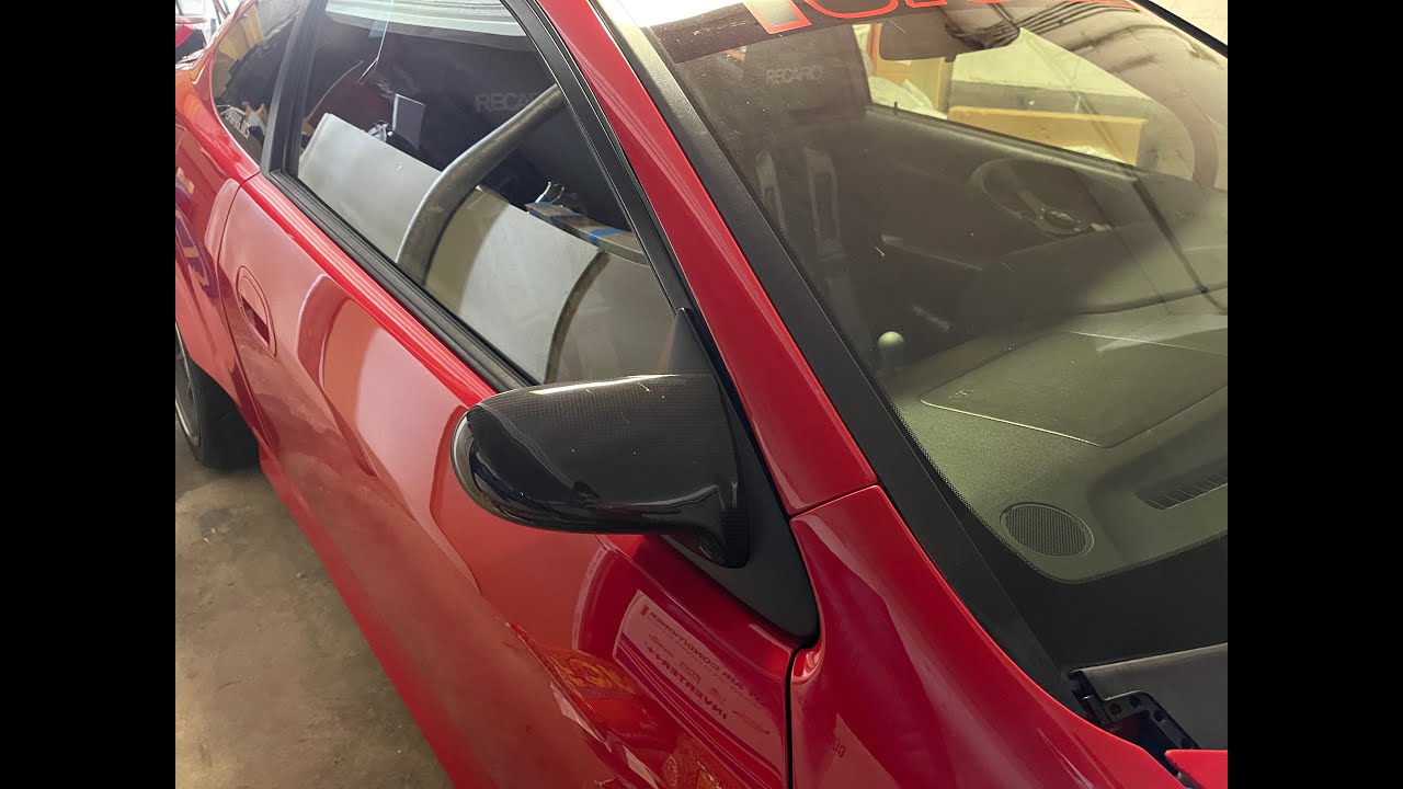 Spoon Sports Carbon mirror install on rsx YouTube