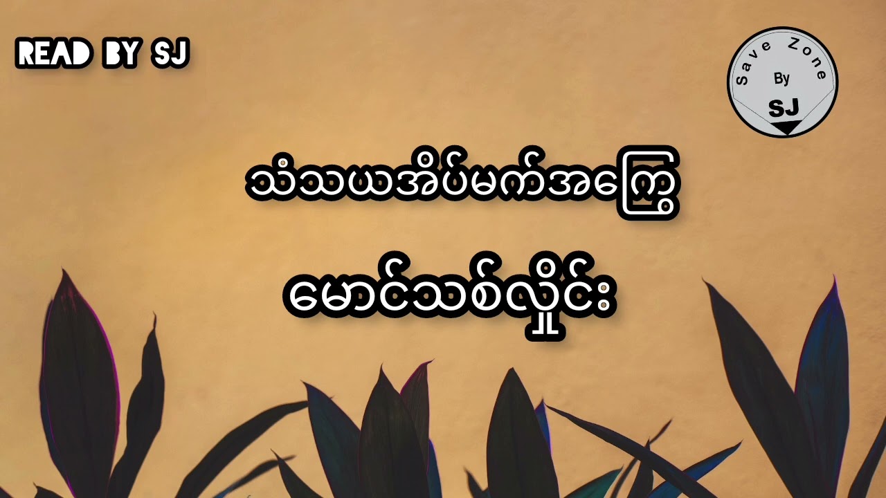 မောင်သစ်လှိုင်း - သံသယအိပ်မက်အကြွေ