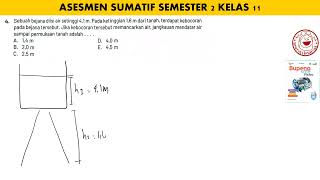 ASESMEN SUMATIF SEMESTER 2 KELAS 11 no 4 #fisika