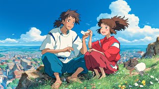 เพลงประกอบภาพยนตร์ที่ยิ่งใหญ่ที่สุดของ Studio Ghibli | เพลงอนิเมะที่ดีที่สุด ผ่อนคลาย นอนหลับ
